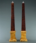 Picture of CA0227 Elegant pair of Grand Tour Obelisks