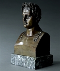 Picture of Rare 19th century bronze bust of Napoleon as Caesar