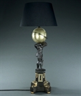 Picture of CA0240 Early 19th century Atlas Lamp in the manner of Thomas Messenger