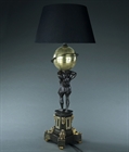 Picture of CA0240 Early 19th century Atlas Lamp in the manner of Thomas Messenger