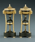 Picture of Fine pair of French Empire brûle parfums