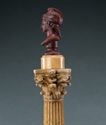 Picture of CA0217 Grand Tour Sienna marble model of the column of Phocas