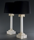 Picture of CA0201 Elegant pair of Classical Column Lamps