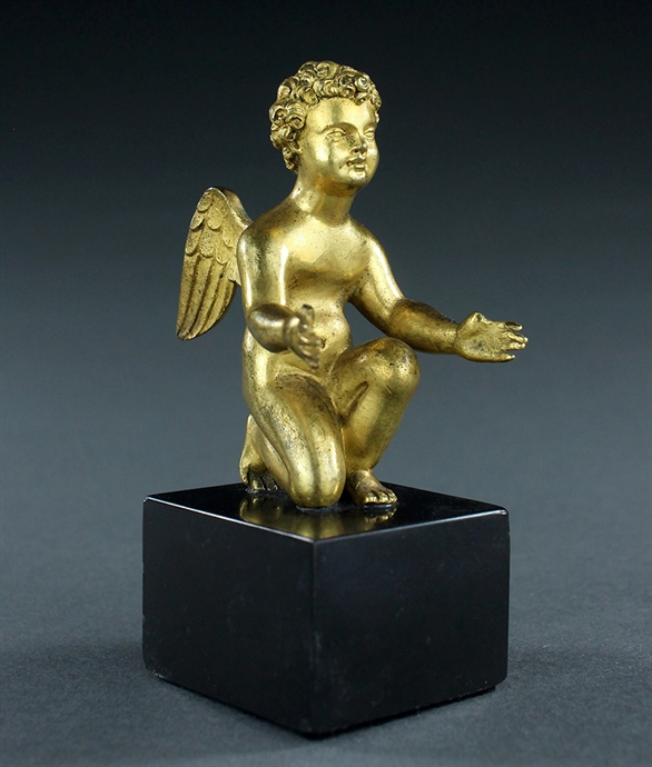 Picture of CA0184 Small 18th century Gilt Bronze Amore