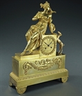Picture of CA0210 French Empire Love and Fidelity mantel clock 