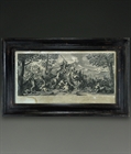 Picture of CA0214 Three 18thC prints from the 'Triumph of Alexander' by Le Brun