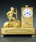 Picture of CA0209 French Empire Triumph of Love Over Strength Mantel Clock