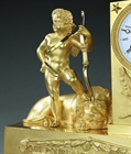 Picture of CA0209 French Empire Triumph of Love Over Strength Mantel Clock