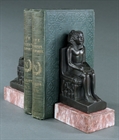 Picture of CA0215 Pair of 19th Century Pharaonic Bookends