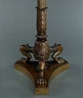 Picture of CA0199 Pair of Neoclassical Pompeian bronze floor standing lamps