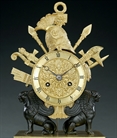 Picture of CA0196 Superb French Empire 'Trophies of War' mantel clock