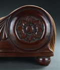 Picture of CA0213 Fine English Regency Button upholstered Footstool