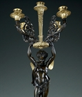Picture of CA0192 Impressive pair of French Empire Revival candelabra