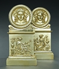 Picture of CA0175 Attractive pair of French Empire chenets