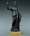 Picture of CA0167 Rare 19th century Grand Tour bronze of the goddess Juno