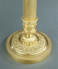 Picture of CA0178 Elegant pair of French Empire Gilt Bronze Candlesticks