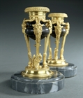 Picture of CA0179  Fine pair of English Regency candlesticks