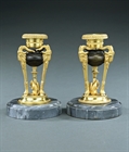 Picture of CA0179  Fine pair of English Regency candlesticks