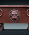 Picture of CA0160 Grand Tour model of a Roman bath in Marmo Rosso marble