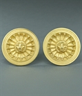 Picture of CA0186 Fine pair of French Empire Egyptian Lion curtain tie backs