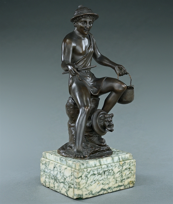 Picture of CA0157 Grand Tour bronze of the Neapolitan Fisherman fountain
